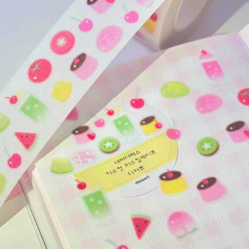 

[BACA DESKRIPSI] Sharing Nevertheless Dessert sticker roll tape