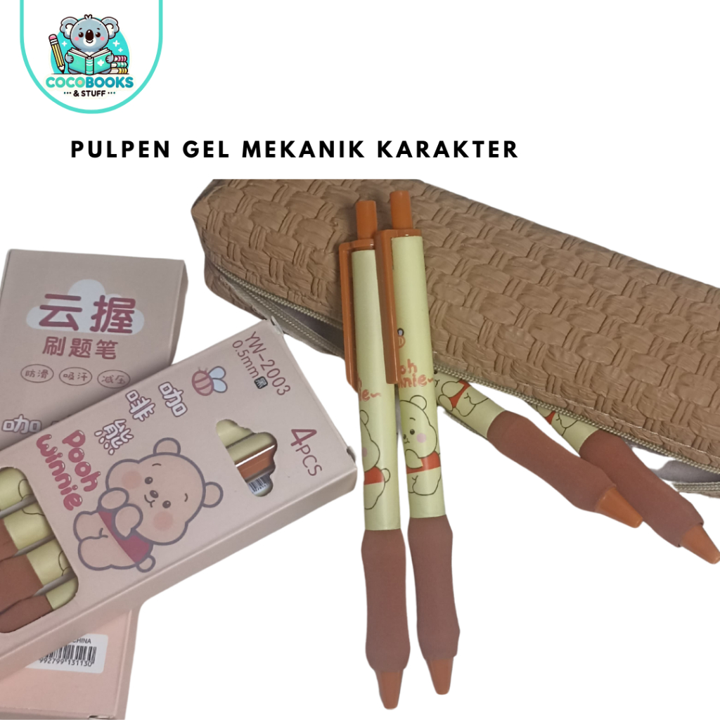 

PULPEN GEL 0,5 MEKANIK KARAKTER EDITION