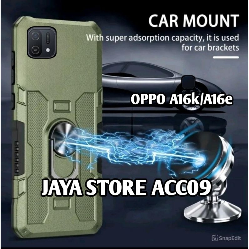 CASE OPPO A16K/A16E CASE ROBOT HIT EYE RING