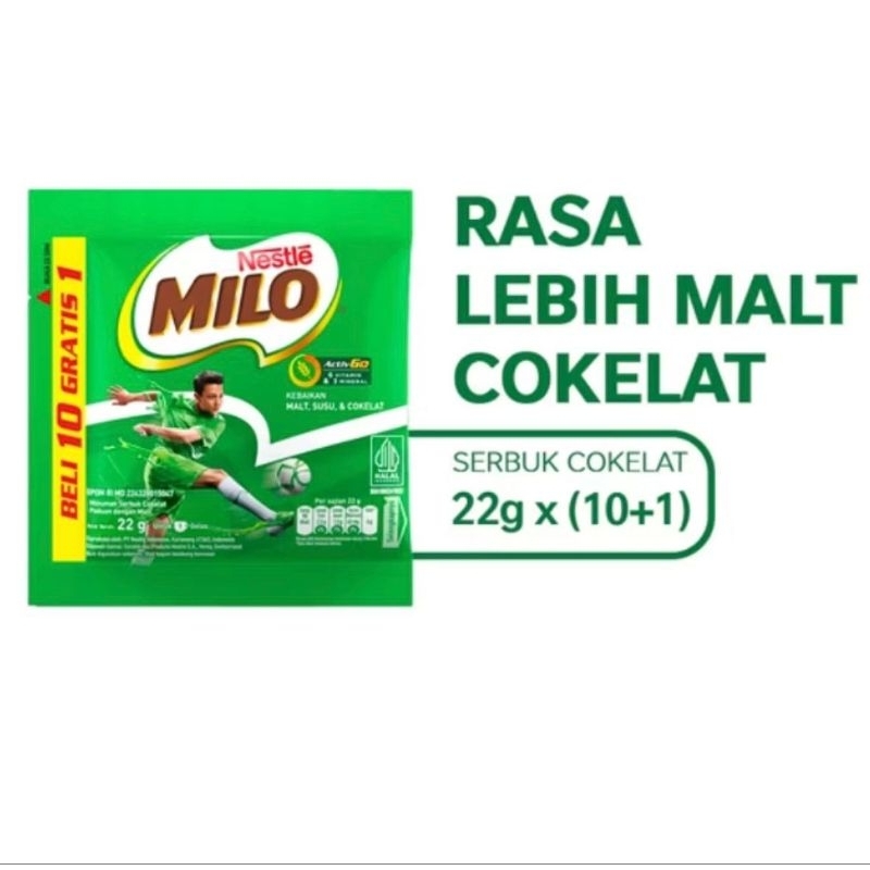 

MILO ACTIVE GO SUSU COKLAT RENCENG ISI 10 SASET