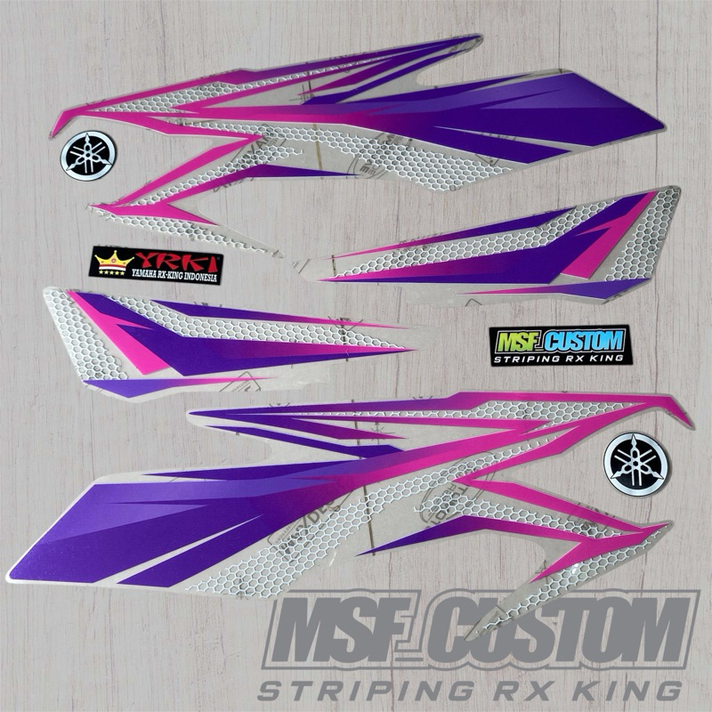 Striping Rx King Transparan || Striping rx King