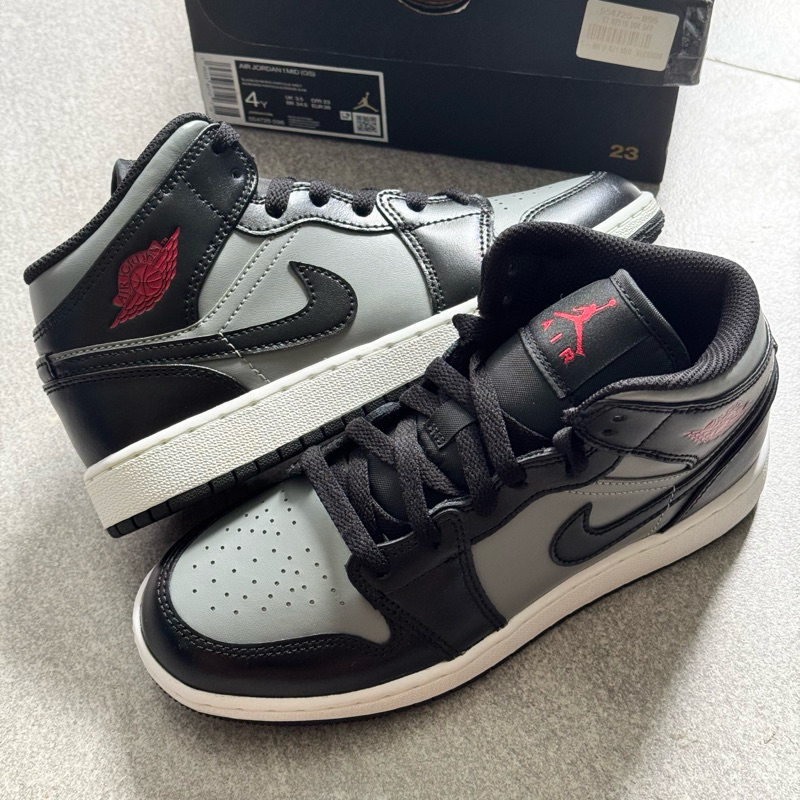 Air Jordan 1 Mid Shadow Red GS (100% Original)