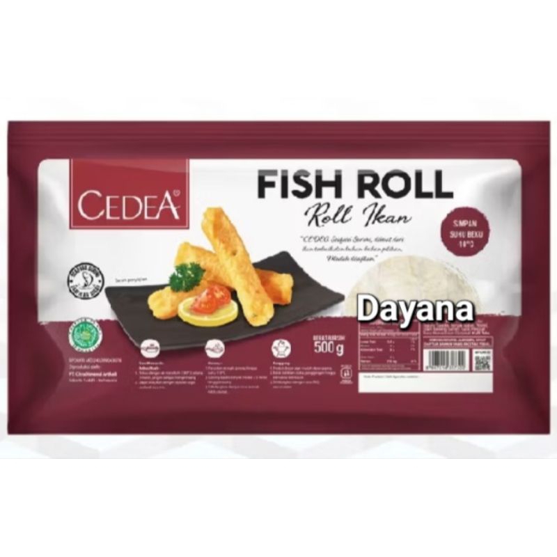 

CEDEA FISH ROLL 500gr