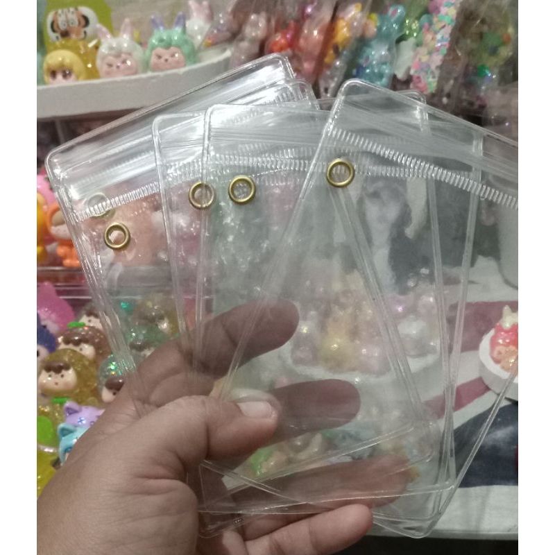 Plastik kemasan ziplock PVC - pouch ziplock pvc ada lubang