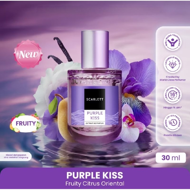 RRB - Scarlett Whitening Extrait De Parfum - Purple Kiss 30ml