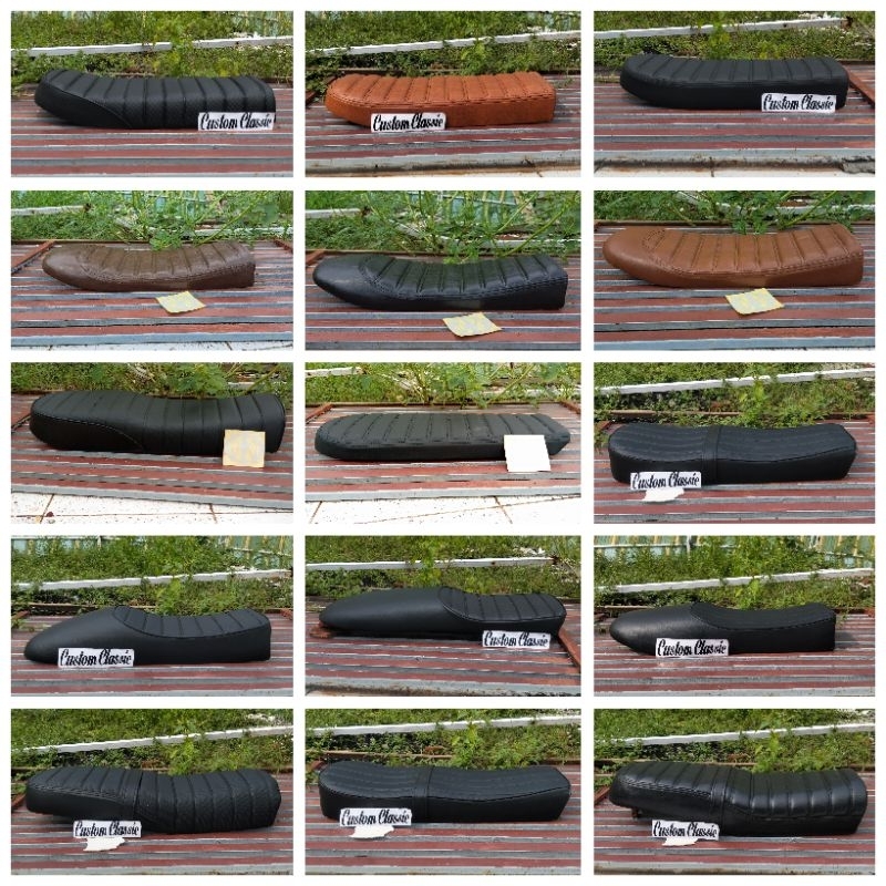 Jok Japstyle Motor Custom Universal Megapro Tiger Scorpio Byson thunder Verza Cb