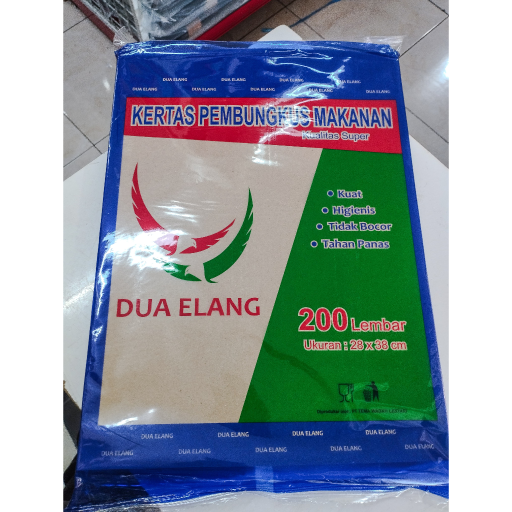 Kertas Nasi Bungkus DUA ELANG