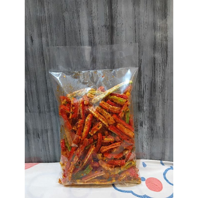 

Kerupuk beton cikruh pedas 250gr