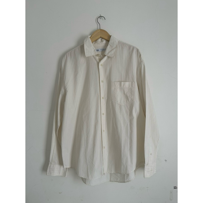 kemeja oversize zara