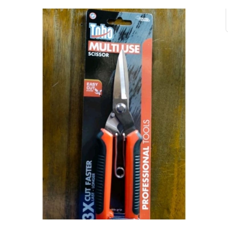 Gunting Potong Holo Baja Ringan Tang Potong Seng Hollow Kawat Toho 8"