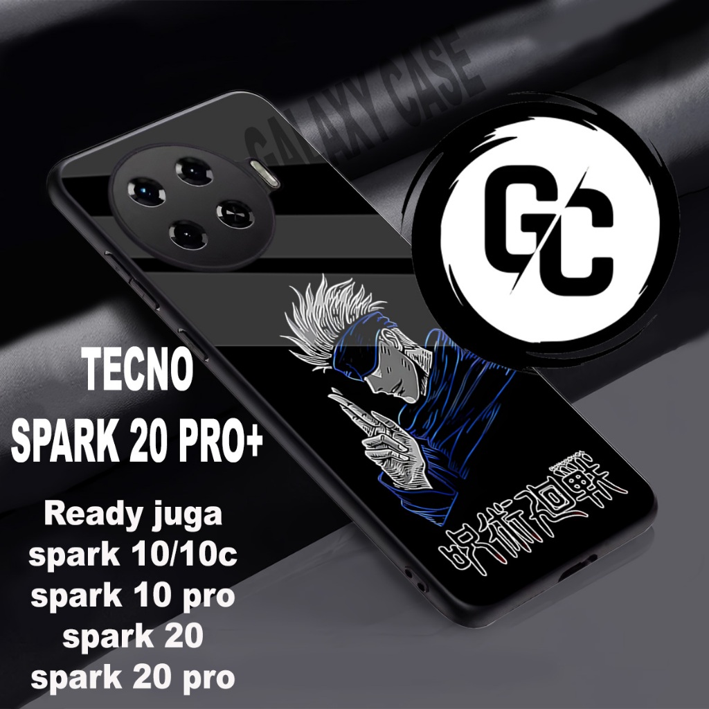 Case hp TECNO SPARK 20 PRO plus/softcase glossy kilau TECNO SPARK 20 PRO+ /GC 10- Motif GAMBAR ANIME