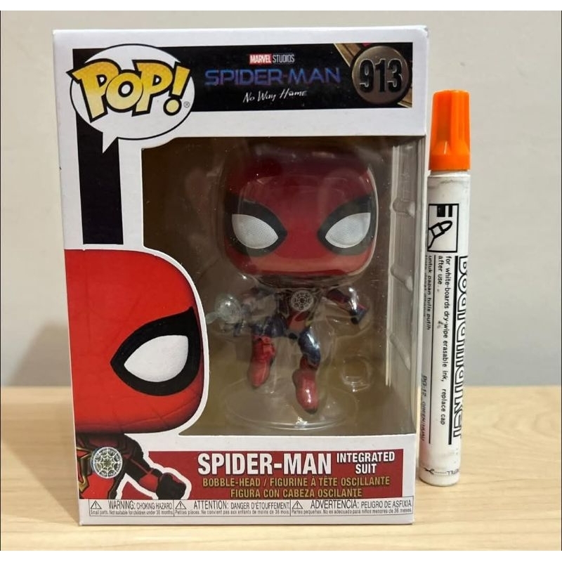 mainan funko pop spidermanFunko pop 913 spidermanspiderman home coming lucutinggi sekitar 4 inchviny