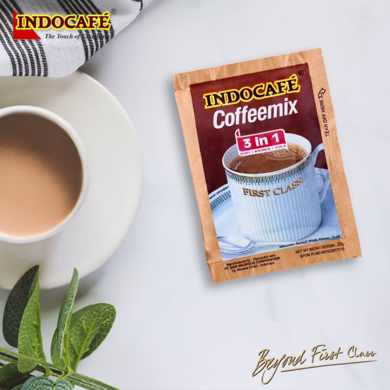 

Indocafe Coffeemix 3in1 Kopi Krimer Gula Tanpa Ampas