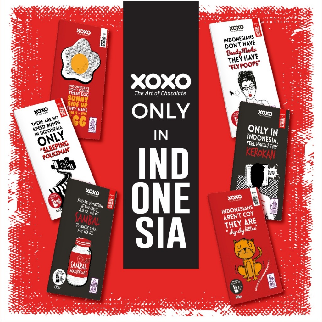 

XOXO Chocolate | Choco BAR | Only Indonesia | Gift, Hampers, dan Parcel