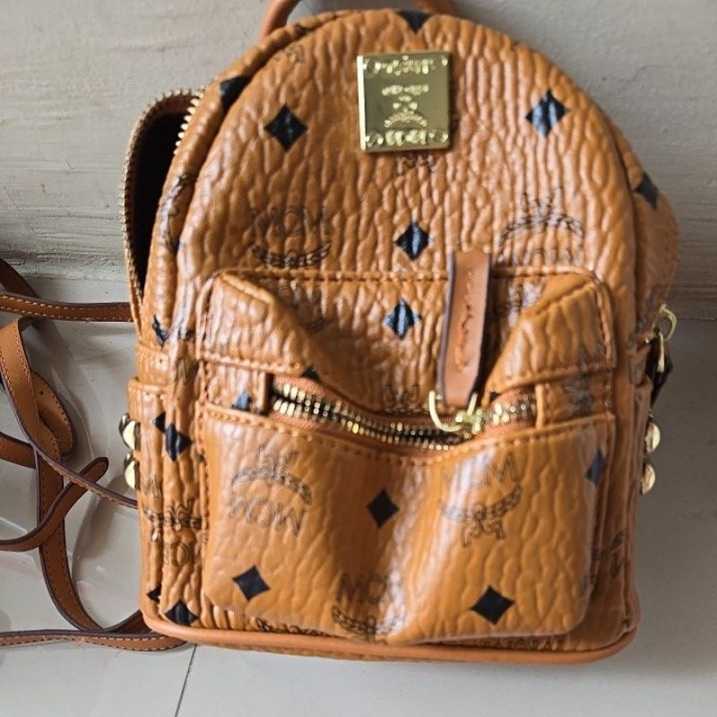 Tas Ransel Kulit MCM
