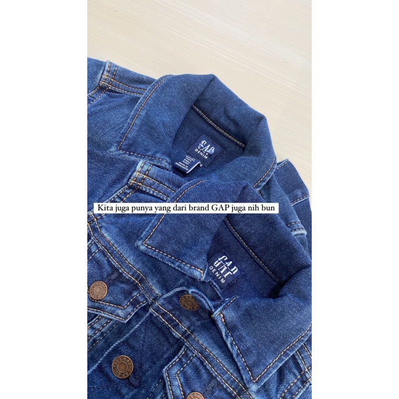 Jacket Jeans Anak Cowok  Toddlerby GAP (100023-113) 0bln - 18th