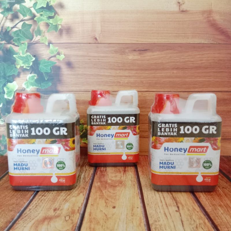 

Honey Mart 450gr + 100gr | Madu Herbal Indo Utama