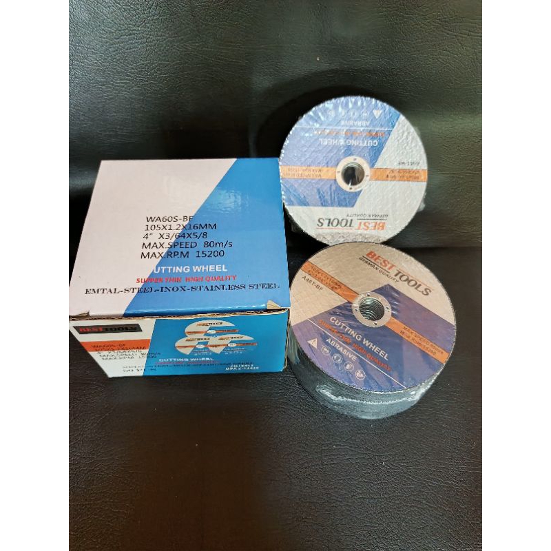 Mata gurinda gerinda/Mata gerinda gurinda potong besi 4inch 1 dus isi 50pcs