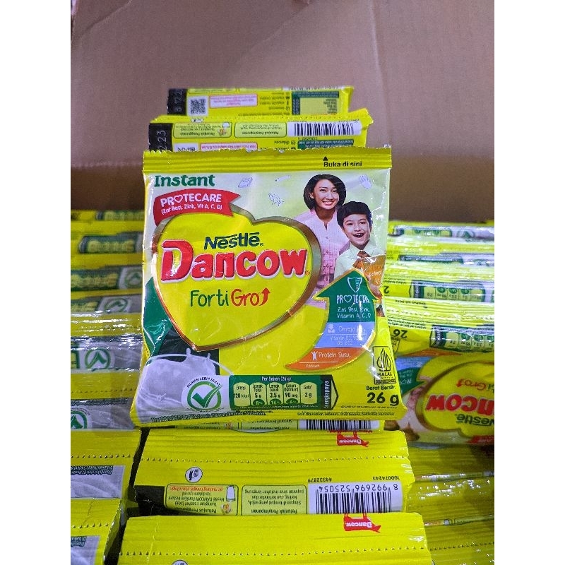 

SUSU BUBUK DANCOW RASA VANILLA SACHET 26 gr ISI 10 SACHET / SUSU BUBUK