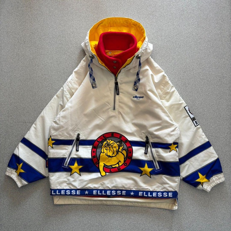 Jacket Vintage Ellesse Bull Dog Rare item