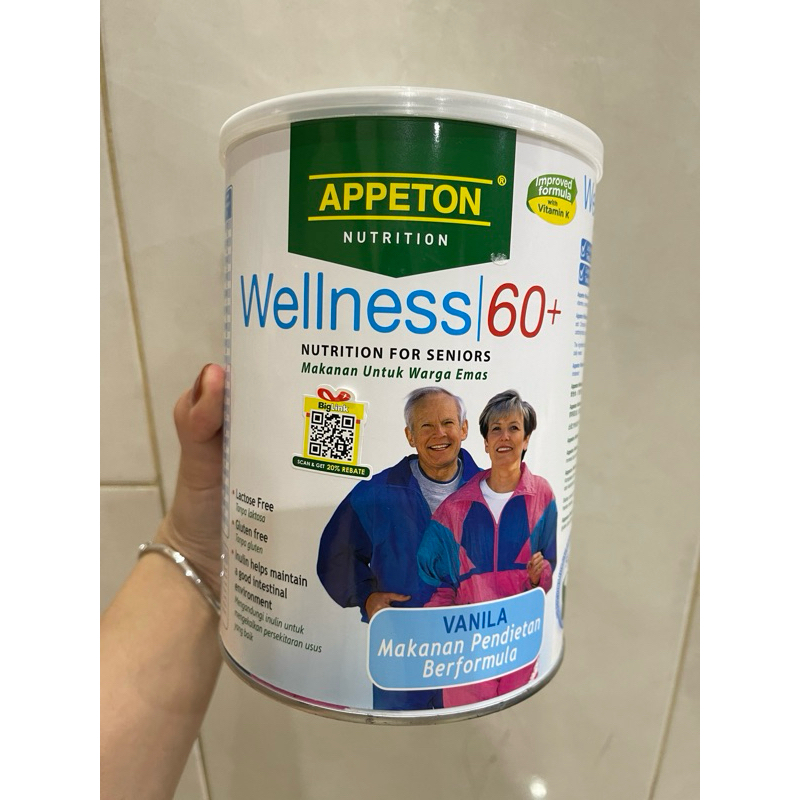

appeton WELLNESS 60+ VANILA 900GRAM