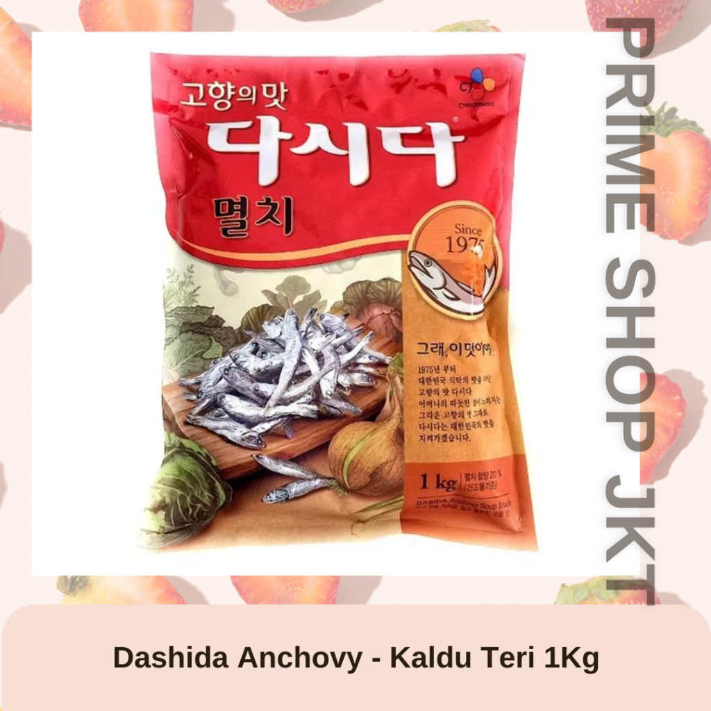 

CJ Bumbu Sup Dasida 1kg Bumbu ikan Teri Anchovy Myeolchi Sop Korea