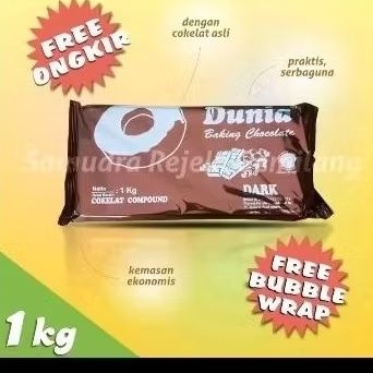 

COD COKELAT BATANG DUNIA /PLAZA 1 KG / COKLAT COMPOUND Chocolate Cocoa