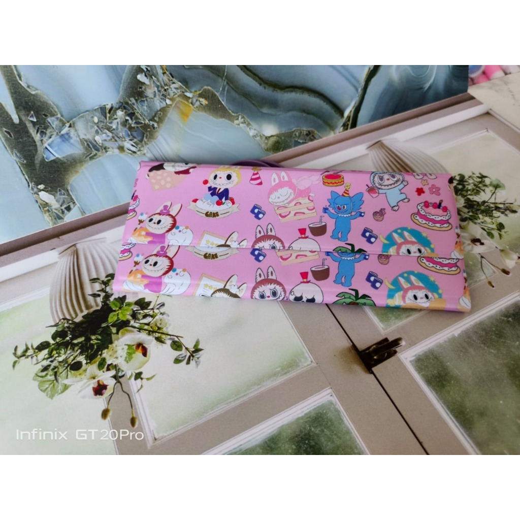 DOMPET DISIPLIN MINI MOTIF LABUBU /DOMPET ORGANIZER /DOMPET DISIPLIN 32 SLOT DOMPET DISIPLIN KEUANGA