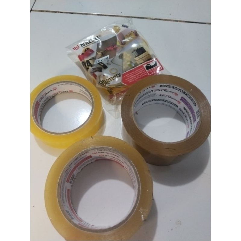 

Tape (lakban) nachi 1inch 24mm & 2 inch 48mm