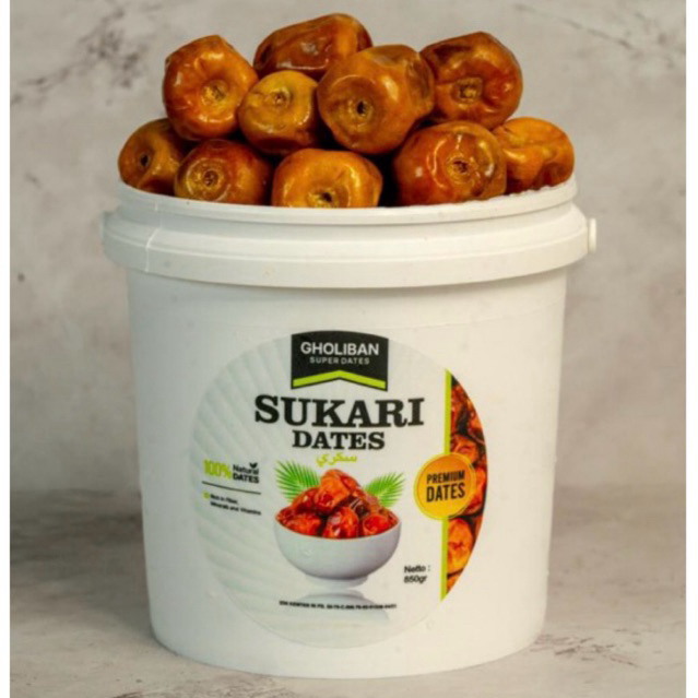 

Kurma Sukari Ember Gholiban Original 850 gram