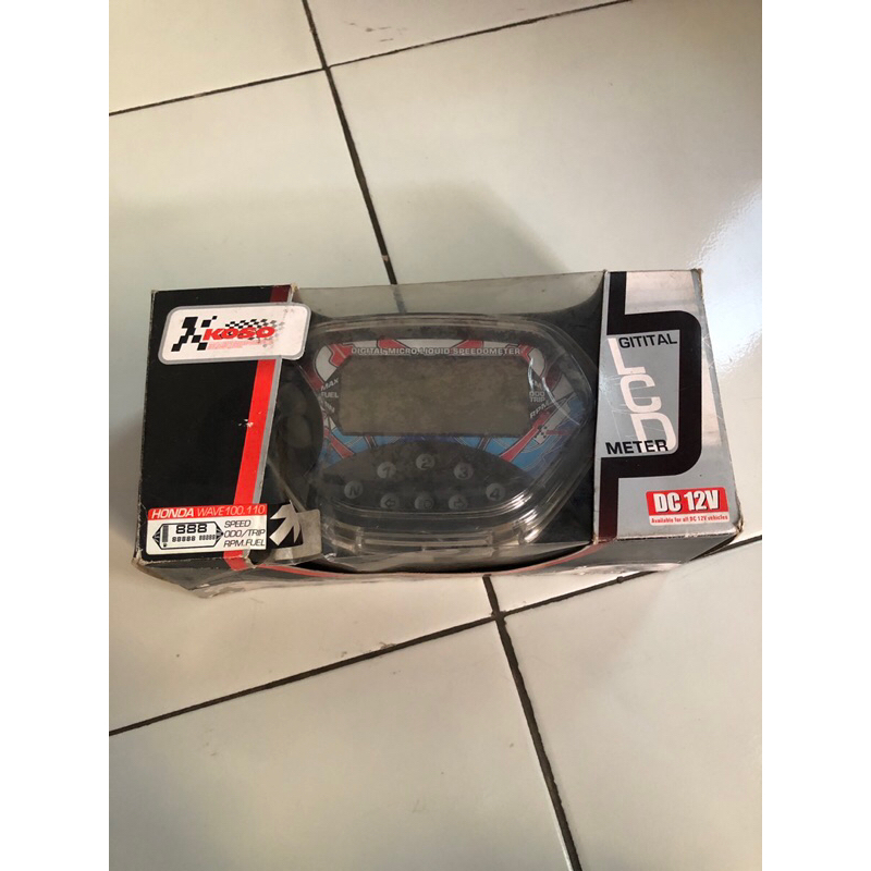 speedometer koso wave 100 / supra 100 x xx v new old stock