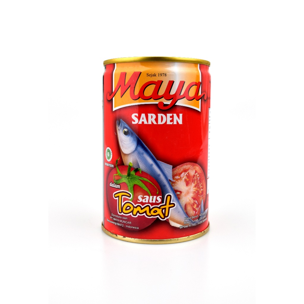 

Sarden Maya tomat 425gr