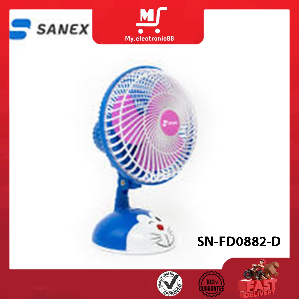 KIPAS MEJA KARAKTER SANEX 2IN1 SN-FD0882-D