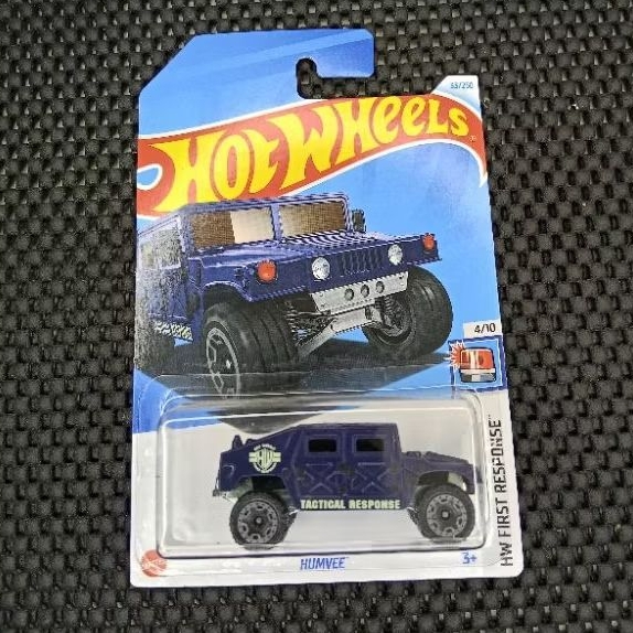 MAINAN MOBIL MOBILAN HOT WHEELS HUMVEE BIRU DONGKER HW FIRST RESPONSE