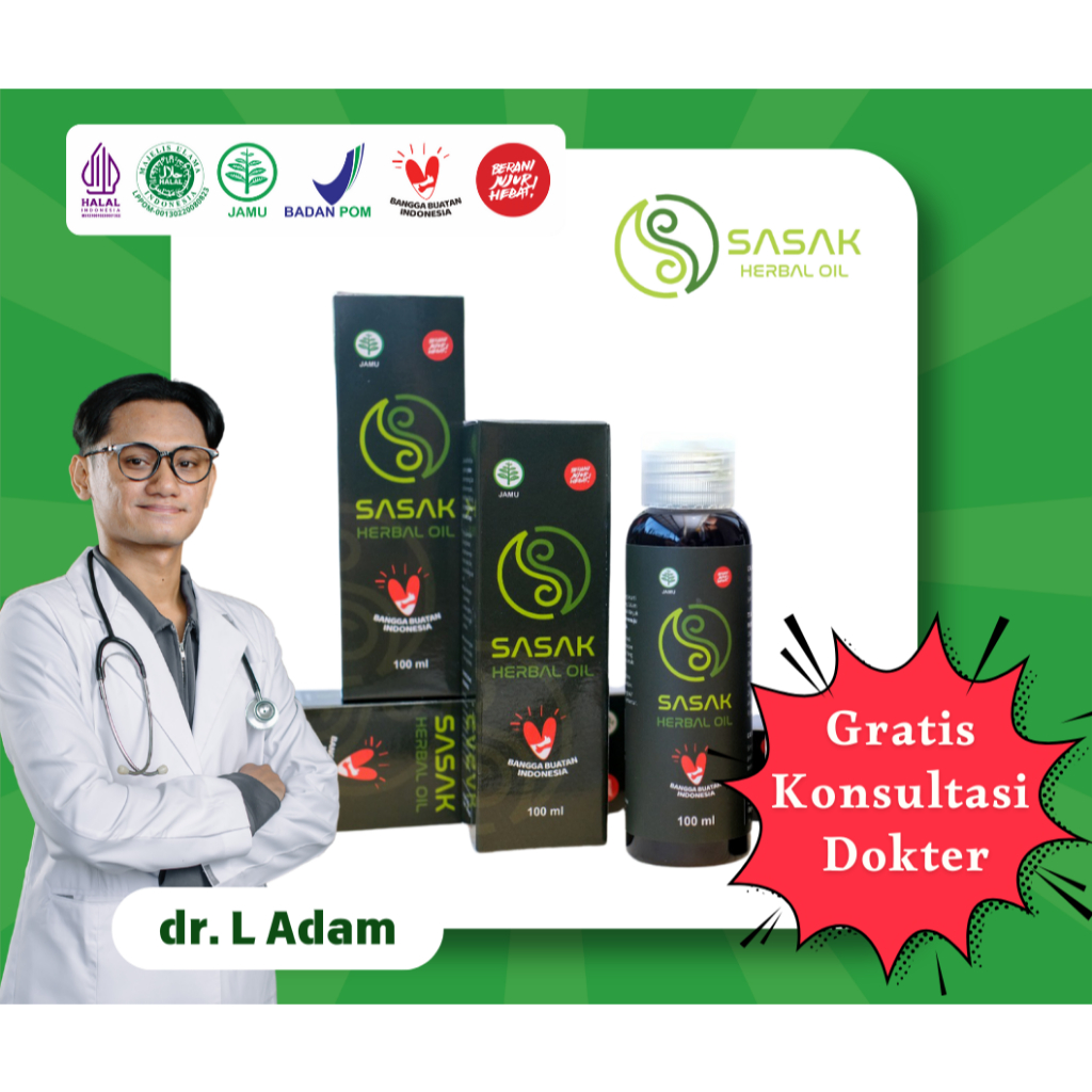 SASAK  HERBAL  OIL   100 ML