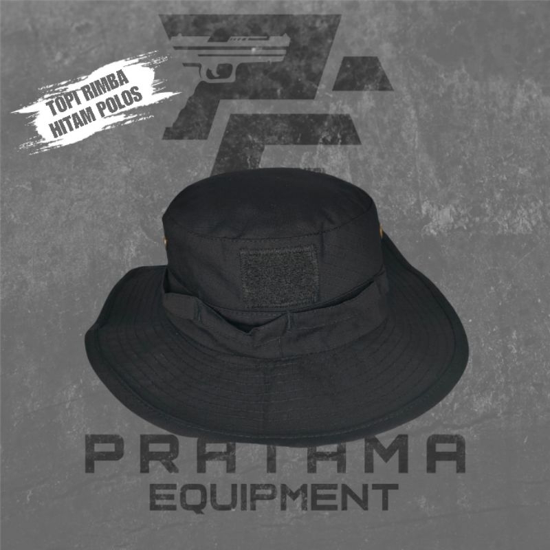 TOPI RIMBA / TOPI RIMBA POLOS / TOPI RIMBA HITAM / TOPI RIMBA CREAM / TOPI RIMBA HIJAU