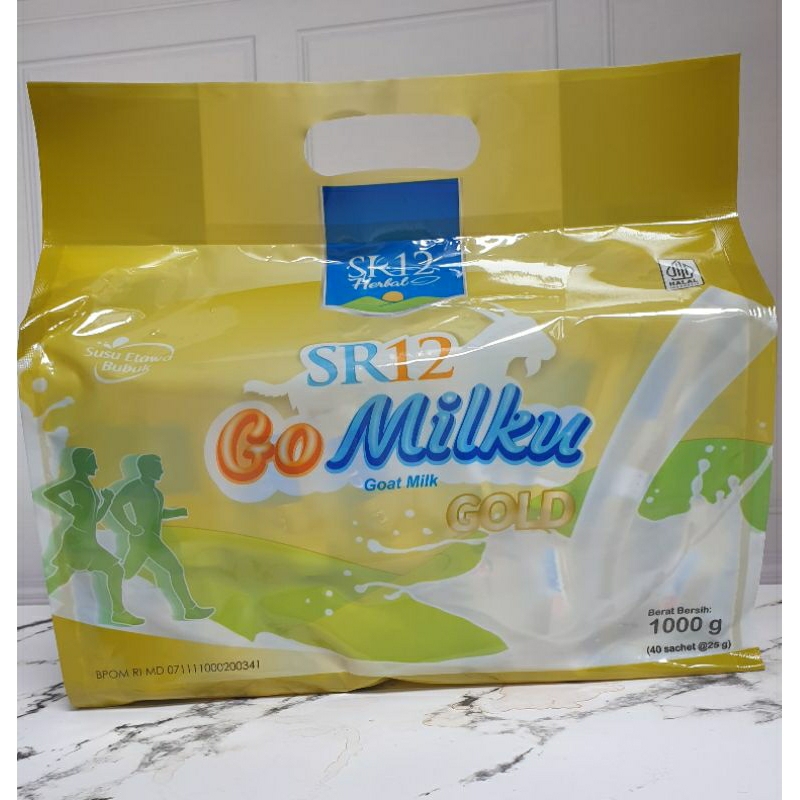 

SR12 Go Milk Gold Berat Bersih 1000g (40 sachet @25 gr)