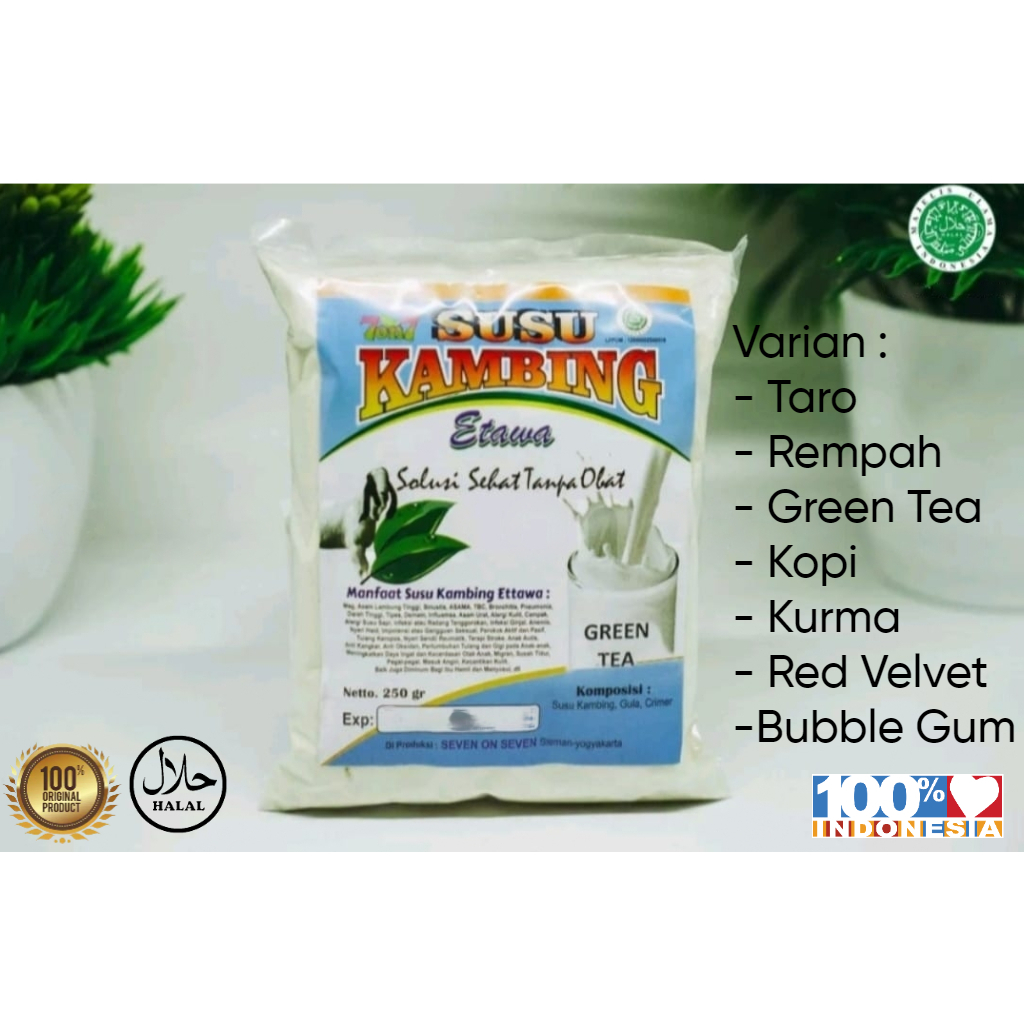 

Susu Bubuk Kambing Etawa Asli