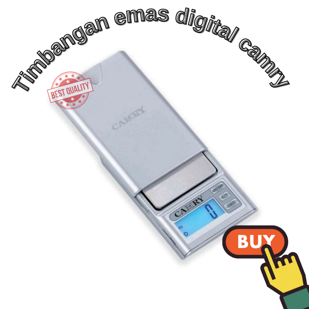 Timbangan emas digital camry 100 gram 0.01 timbangan pocket