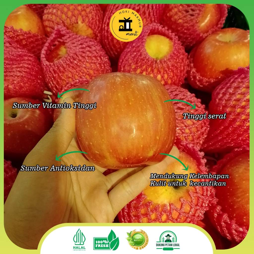 

PAKET BUAH APEL FUJI ISI 2 | BUAH APEL FUJI | BUAH APEL FUJI PREMIUM