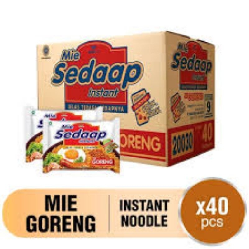 

Sedaap Mie Instant Goreng CTN