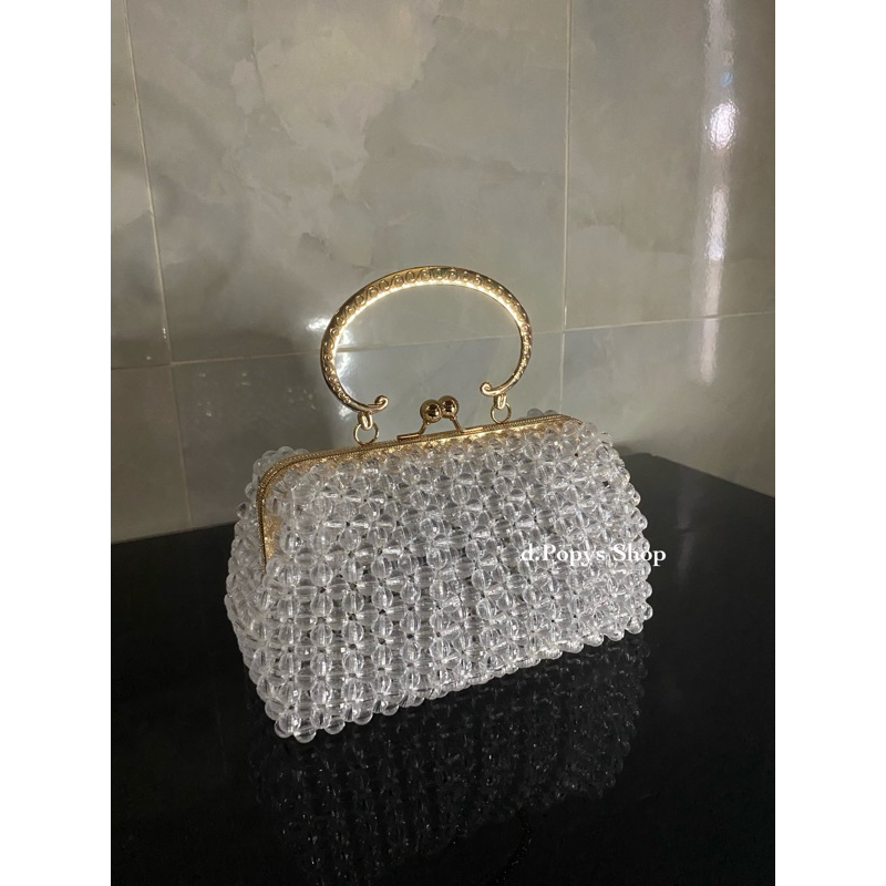 Raya Beads Beaded Bags Tas manik manik mutiara wanita