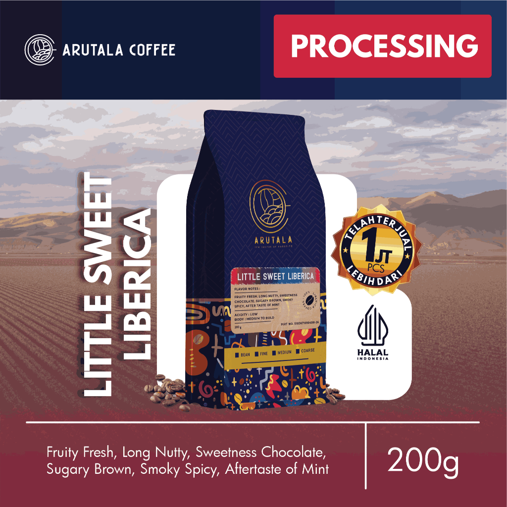 

ARUTALA Kopi Little Sweet Liberica 200 gram