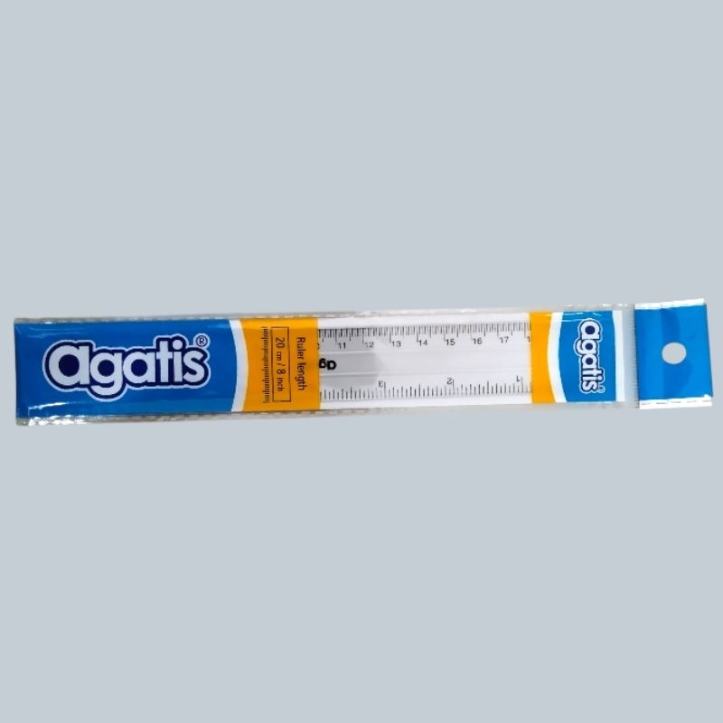 

Penggaris Agatis 20 cm