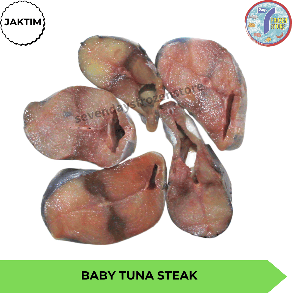 

RB Ikan Baby Tuna Steak Beku Frozen kemasan 500 gr