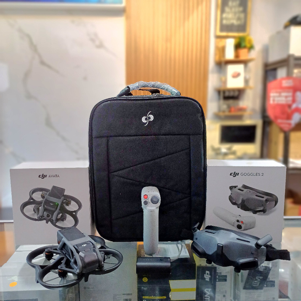 DJI Avata Pro View Combo DJI Goggles 2 FPV Drone Second Free tas backpack dan micro SD