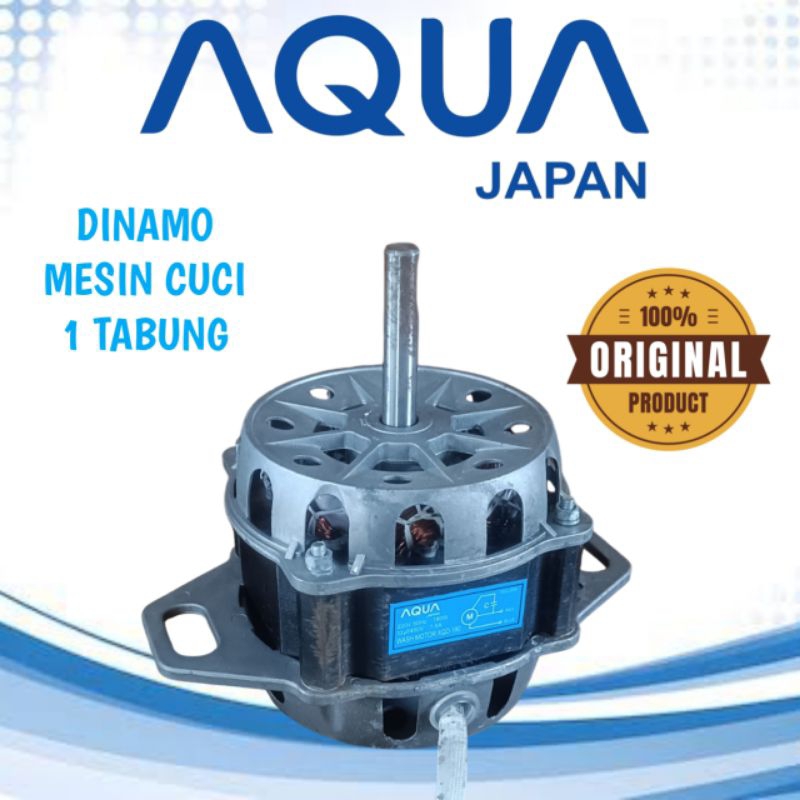 dinamo mesin cuci 1 tabung AQUA JAPAN/SANYO dinamo mesin cuci top loading 180watt ORIGINAL