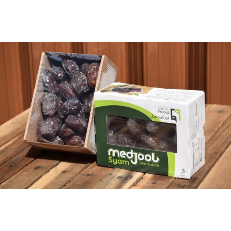 

Kurma Medjool Syam Jumbo Premium Kemasan 1KG Kualitas Terbaik