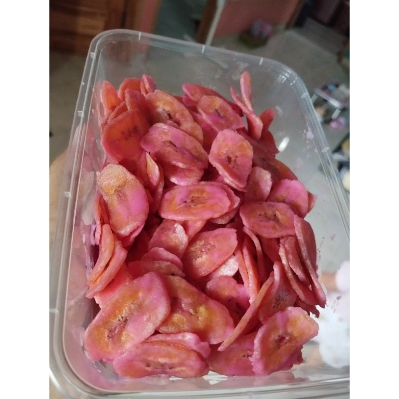

KERIPIK PISANG lumer/coklat lumer aneka rasa STRAWBERRY