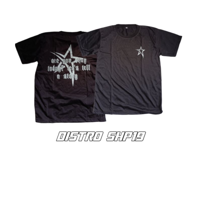 kaos menyala dalam gelap/keren